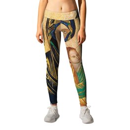 Our Mother of Perpetual Help Virgin Mary Leggings