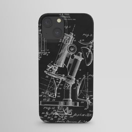 Microscope 1908 Patent iPhone Case