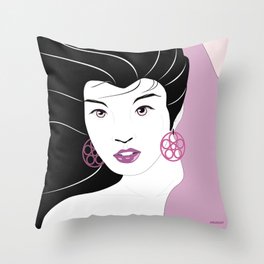 Nagel in Japan - Ume Throw Pillow