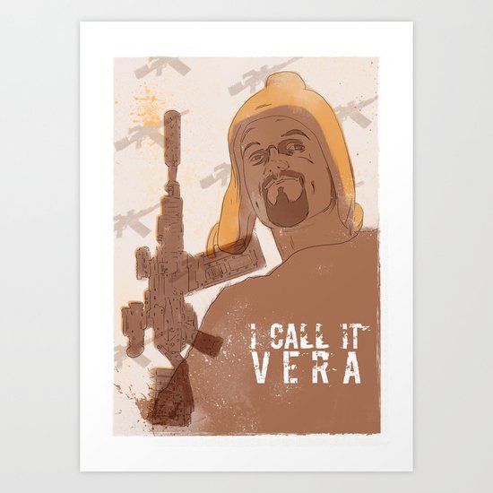 Jayne: I call it Vera Art Print
