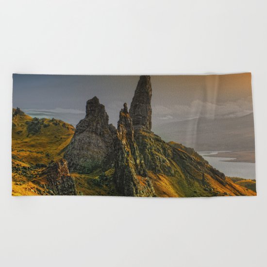Rock II Beach Towel