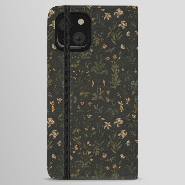 Old World Florals iPhone Wallet Case
