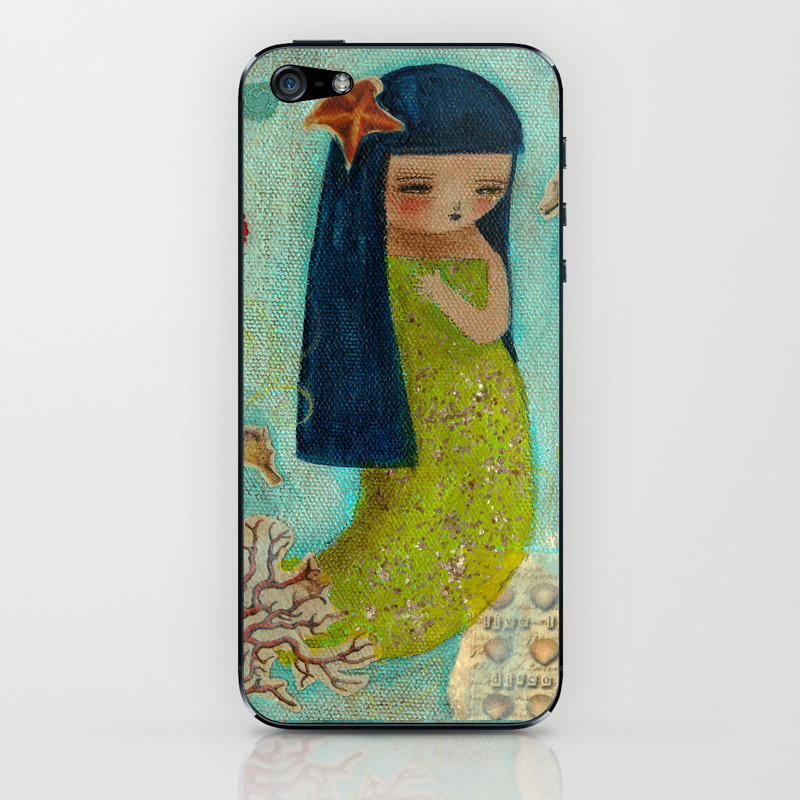 A Little Mermaid Iphone Skin By Danitaart Society6