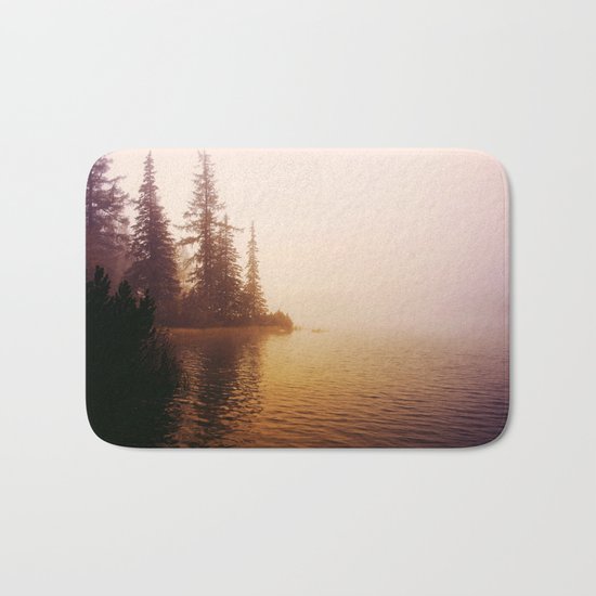 Sunset at Lake Bath Mat