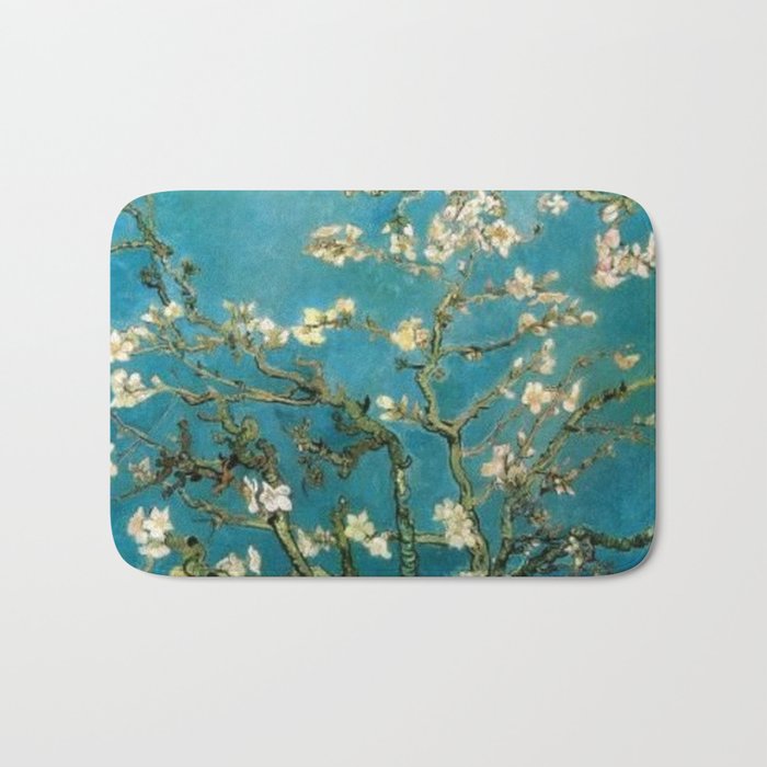 Almond Blossoms Vincent Painting Van Gogh Bath Mat