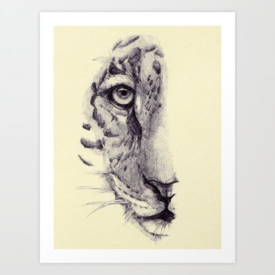 Kitty Art Print