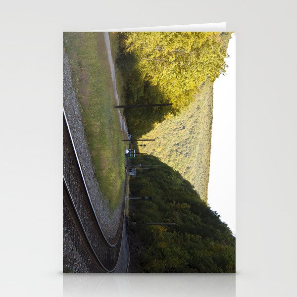 Winding Railroad Stationery Cards