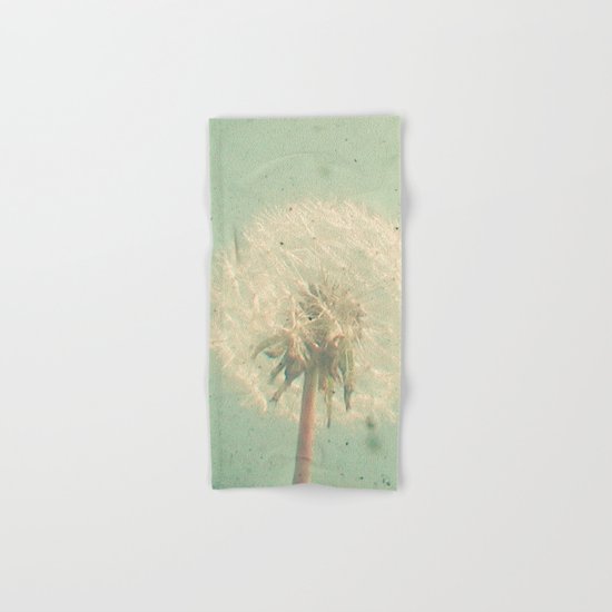 Dandelion Clock Hand & Bath Towel