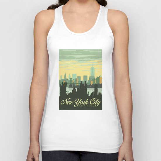 NYC Skyline Unisex Tank Top