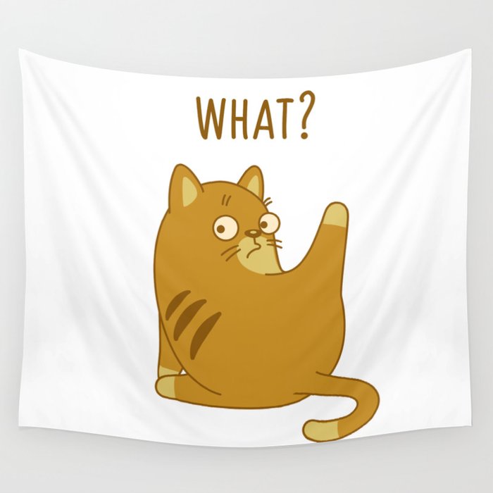What? Wall Tapestry