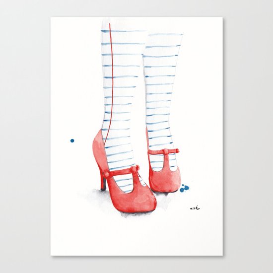 I Will Write About It Canvas Print