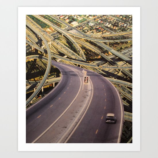 Highway Art Print