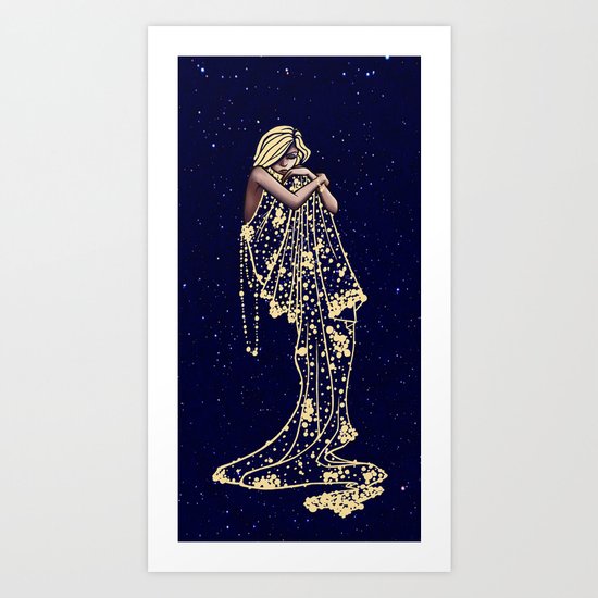 Mood Indigo Art Print