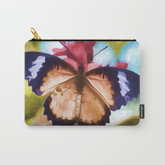 Flying Flower Carry-All Pouch