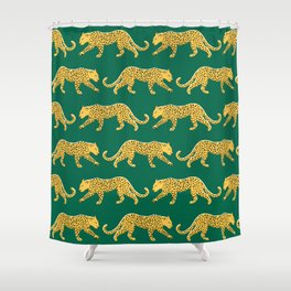The New Animal Print - Emerald Shower Curtain