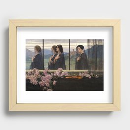  Les Quatre Cordes d'un Violon Four strings violin - Edward Okun Recessed Framed Print