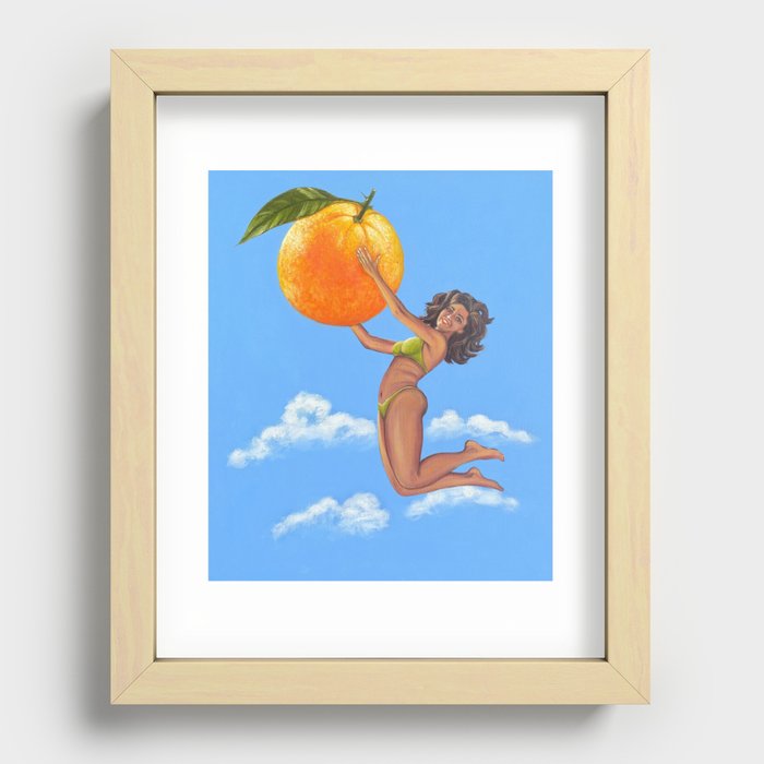 Sunshine Recessed Framed Print