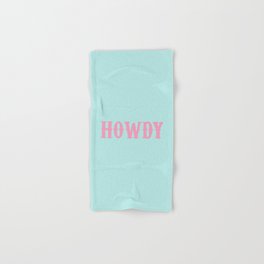 HOWDY Hand & Bath Towel
