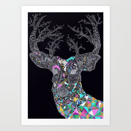 Bright Lights Art Print