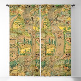 River by CFA Charles Voysey Blackout Curtain