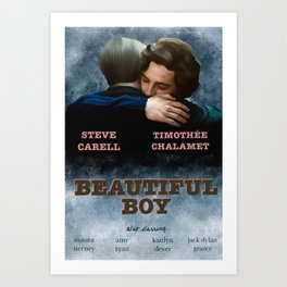 Beautiful Boy Retro Poster Art Print