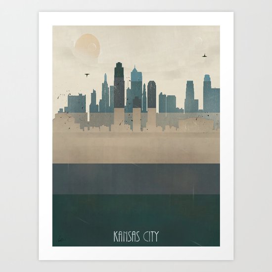 kansas city missouri Art Print