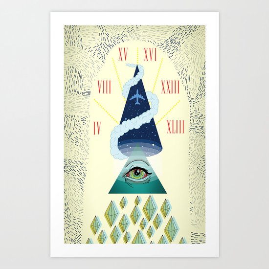 The Sky is Open Art Print