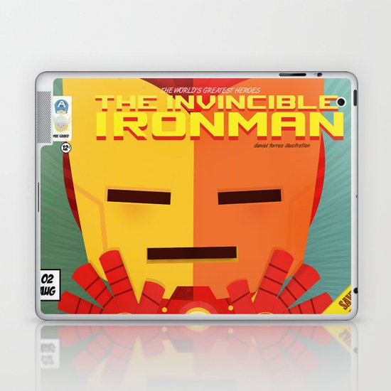 ironman fan art Laptop & iPad Skin