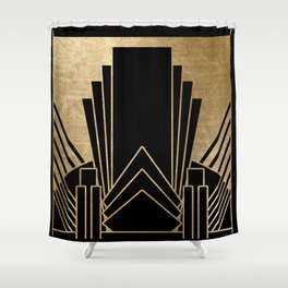 Art deco design Shower Curtain