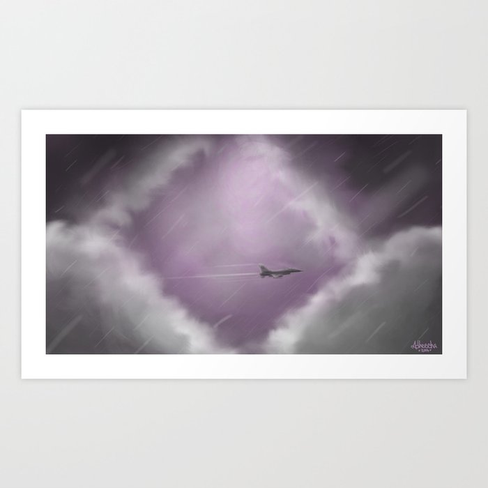 Stormy Sky Art Print