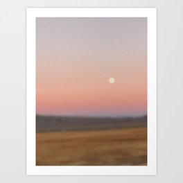 moonrise Art Print