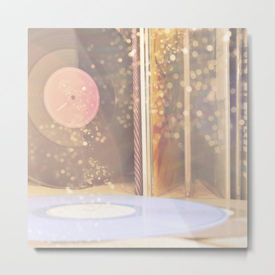 The Sound of Vinyl Metal Print