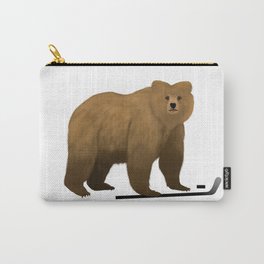 Bear Hockey Carry-All Pouch