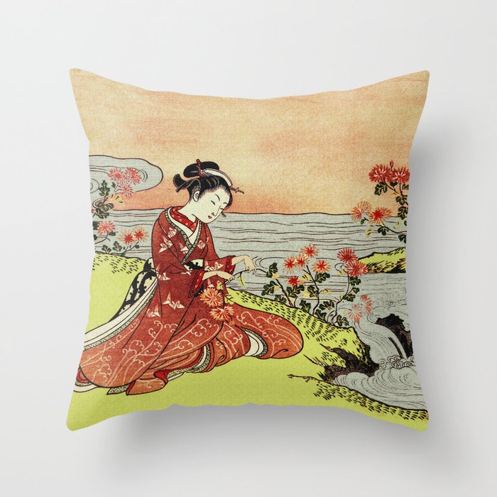 Japanese throw pillows sale