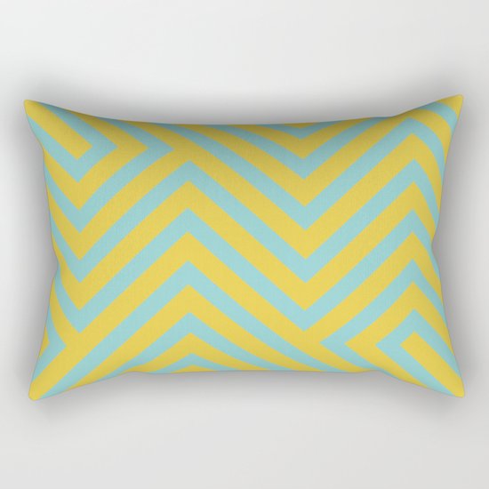Pastel Labyrinth Rectangular Pillow