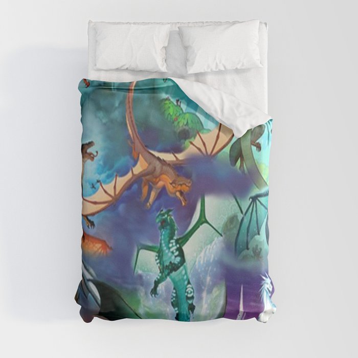 Wings-Of-Fire all dragon Duvet Cover