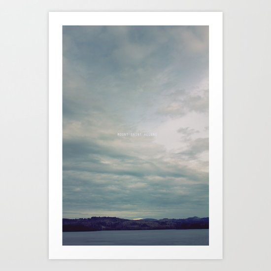 Mount St. Helens Art Print