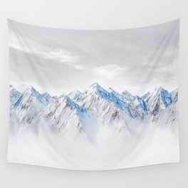 Snow Capped Mountains Wall Tapestry