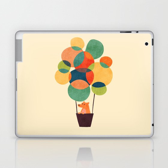 Whimsical Hot Air Balloon Laptop & iPad Skin