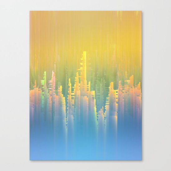Reversible Space / Imagiary Cities 19-02-17 Canvas Print