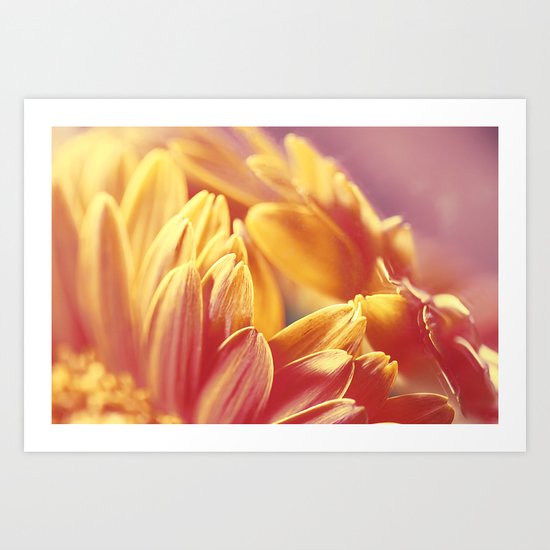 Burning Gently Art Print