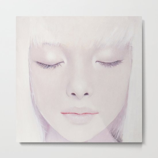 Face17 Metal Print