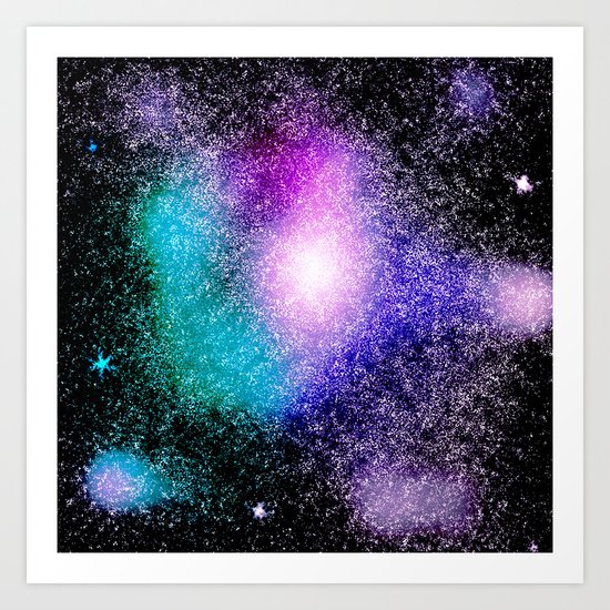 Galaxy Art Print