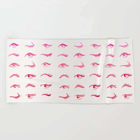 Mascara Envy – Pink Ombré Palette Beach Towel