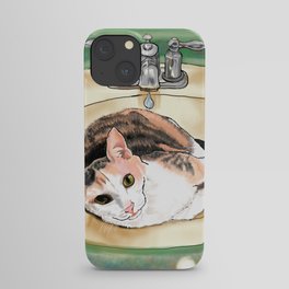 Catrina in the Sink iPhone Case