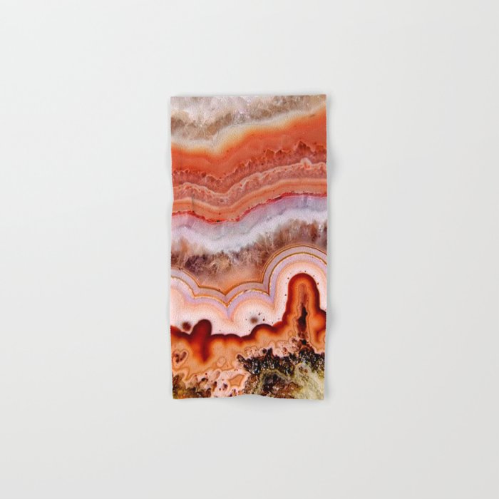 ORANGE AGATE Hand & Bath Towel