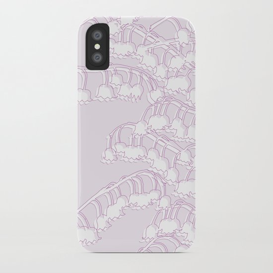 Lilac Lily iPhone Case