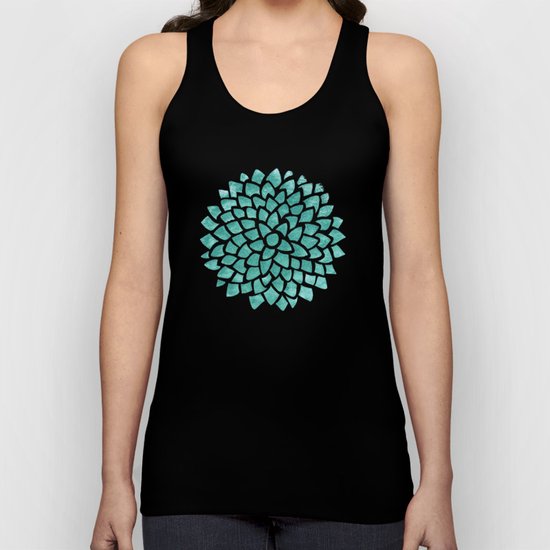 Teal Ice Unisex Tank Top