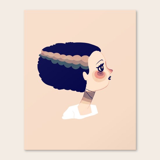 The Bride Canvas Print