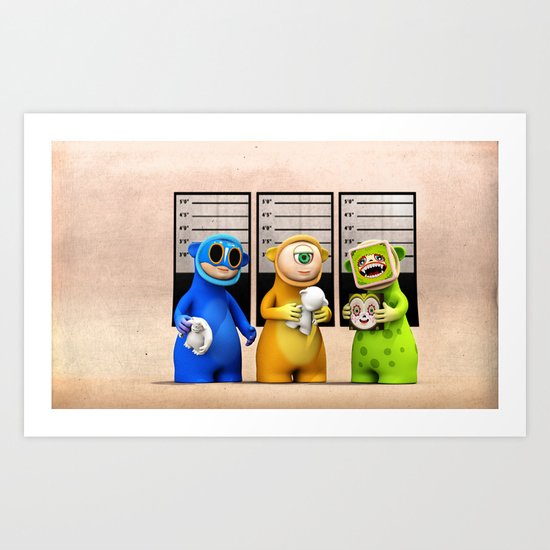 The Usual Suspects Art Print
